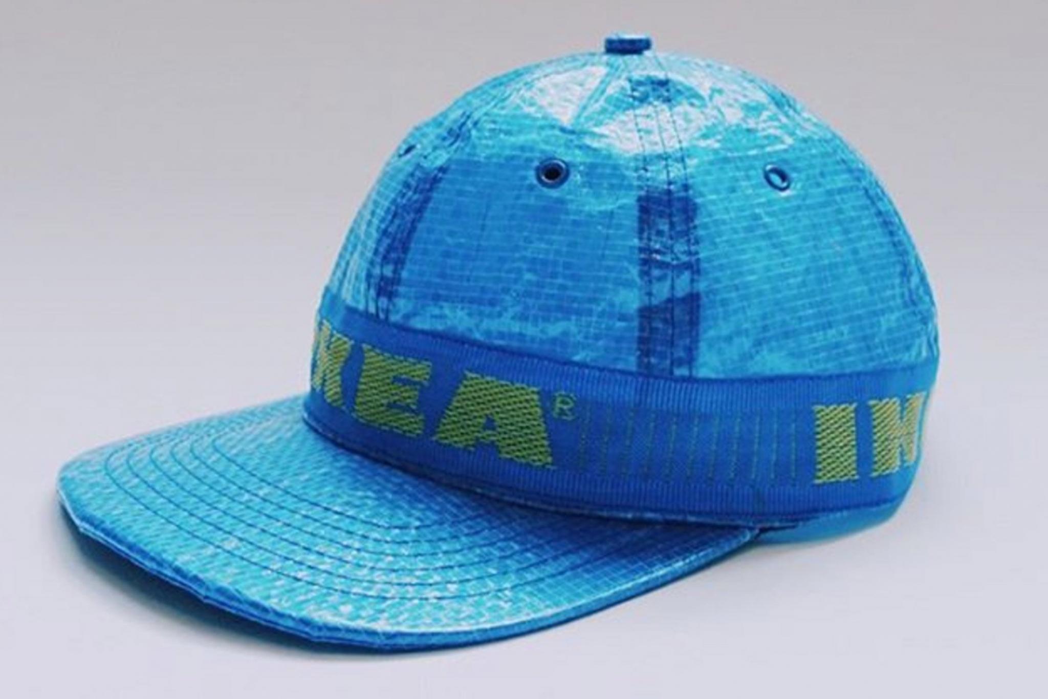 Кепка из необычных материалов. Кепка Molokai. Ikea hat. Шляпа икеа. Hats bags