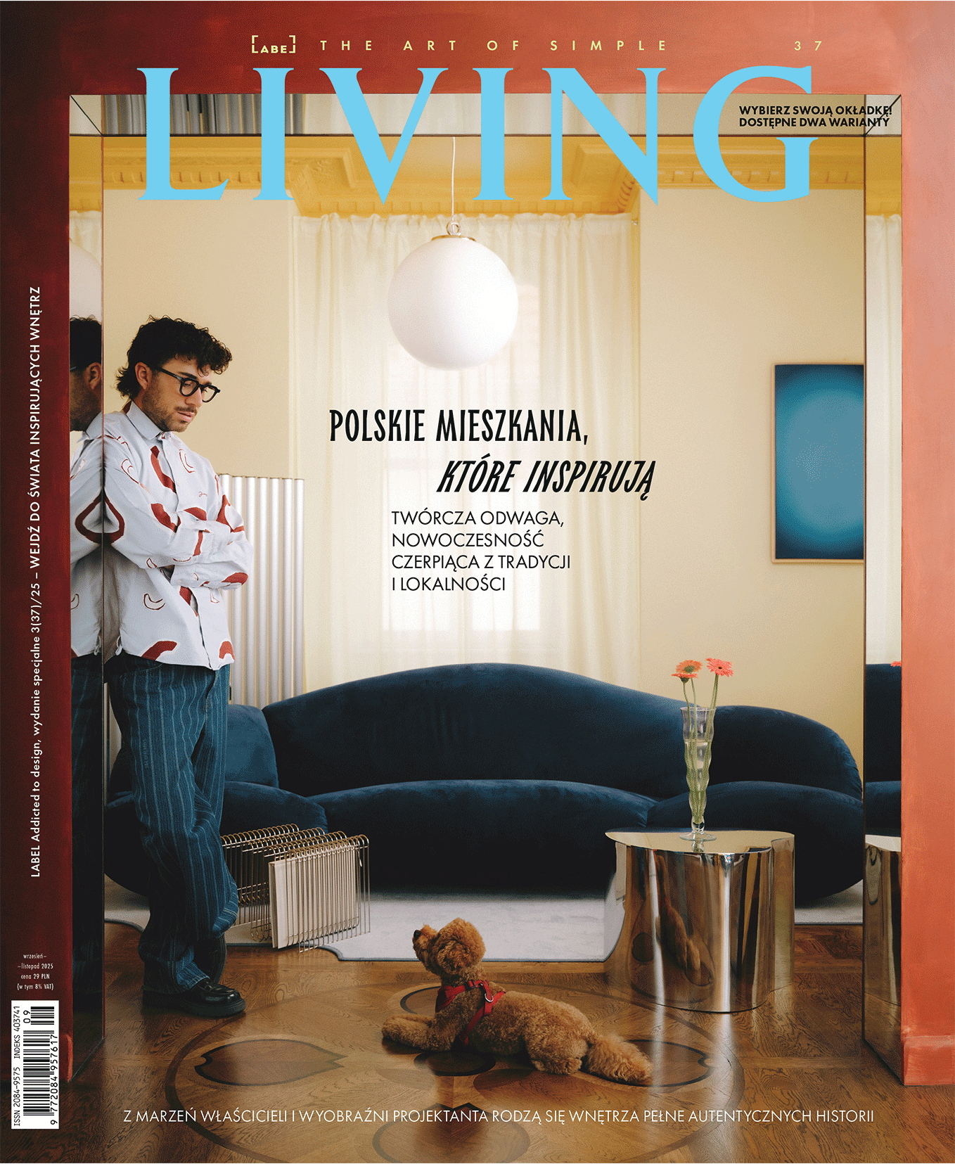 Okładka magazynu LIVING Magazine