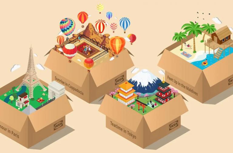 Holidays in a box from IKEA