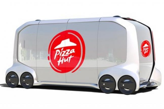 An autonomous car to deliver a pizza will be created