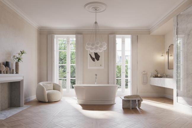 Łazienka w stylu French Modern