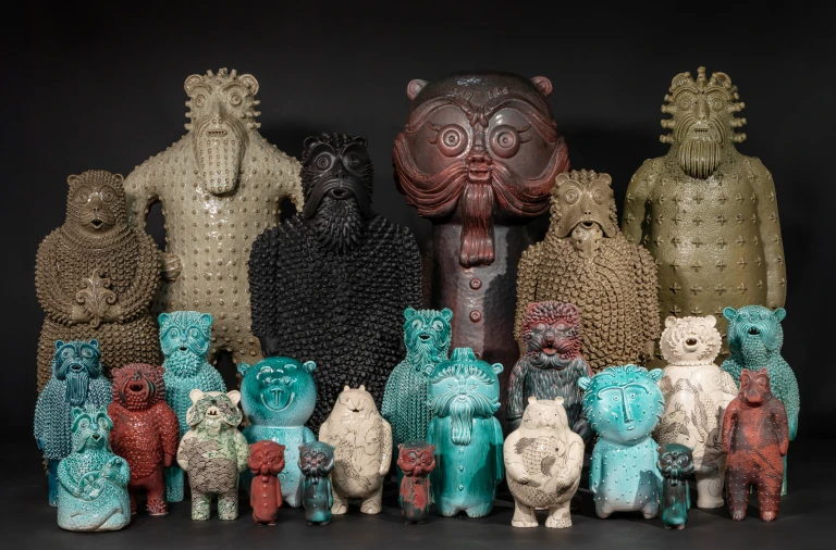 Ceramiczne rzeźby Dido od Makhno Studio. Ludowe mity i legendy w nowej postaci