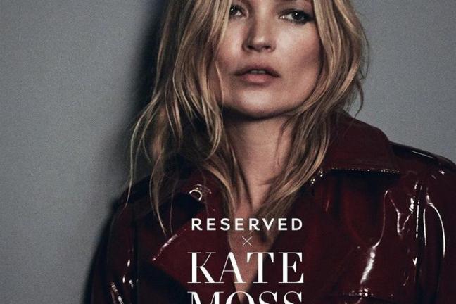 Kate Moss Campaign for Reserved
