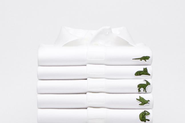 Lacoste gives up the green crocodile