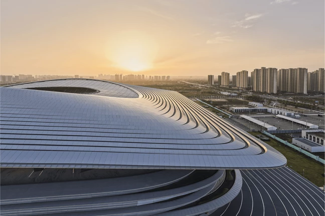 International Football Centre designed by Zaha Hadid Architects opens a new chapter for Chinese football!
