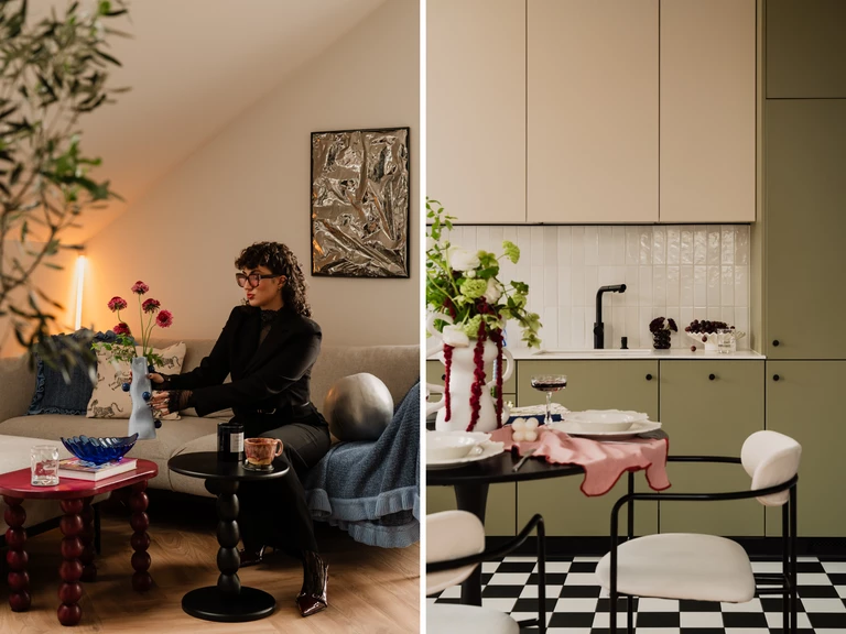Architektka wnętrz Julia Hołoś prezentuje swoje cztery kąty. Rządzi tu radosny eklektyzm!