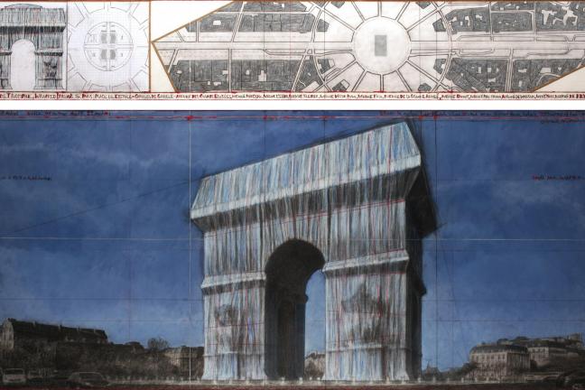 Christo will finally wrap the Triumphal Arch