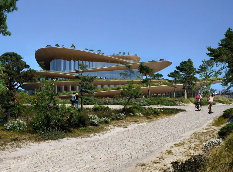 Szklane tarasy, czyli projekt Opery Państwowej w Hamburgu według studia BIG