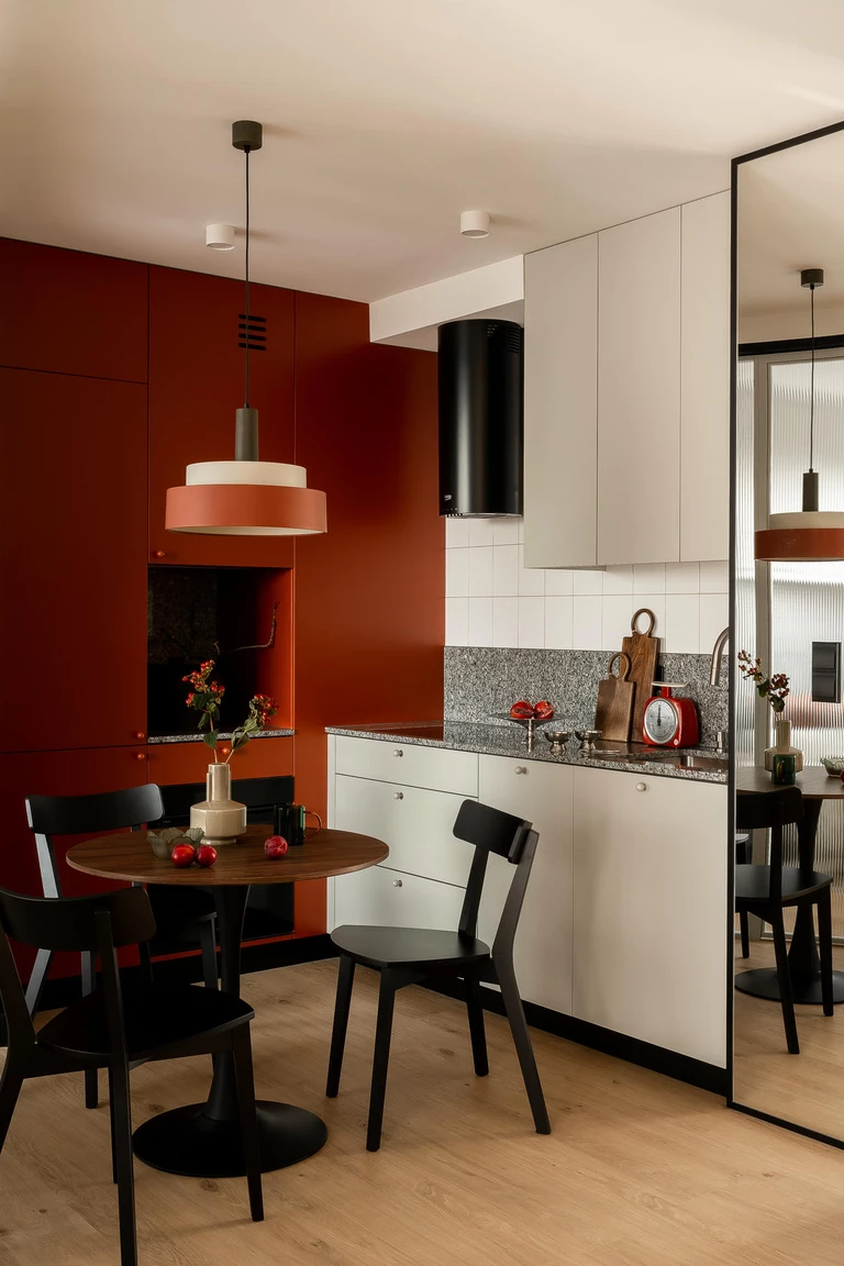 Prostota z charakterem na 38 m2 w Krakowie