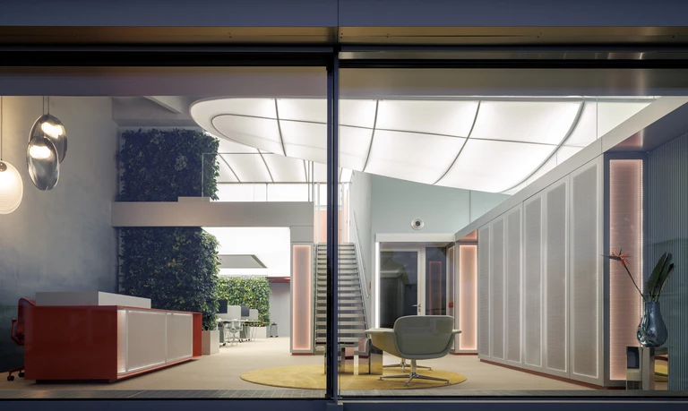 Scenografia pracy w praskim Blueriot