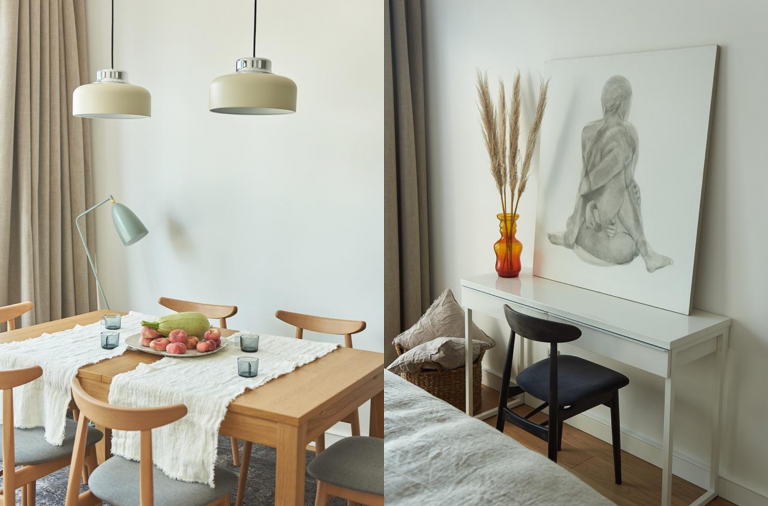 Subtelny apartament z widokiem na Królikarnię