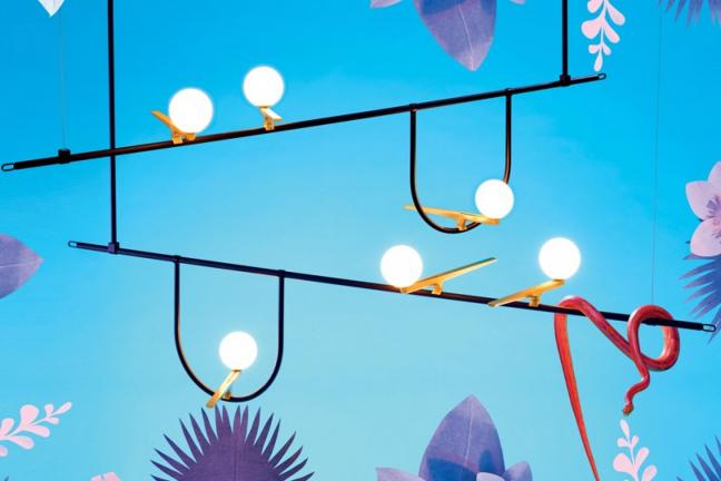 Light from swallows - Artemide