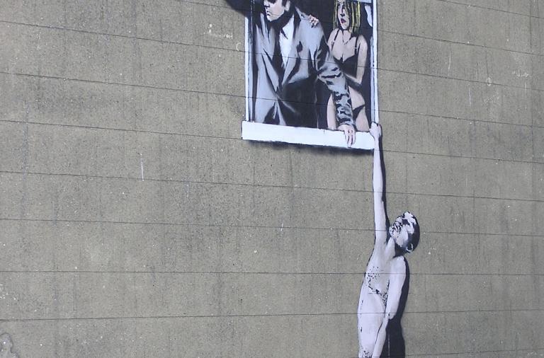An exhibition of Banksy's works will take place in Warsaw!
