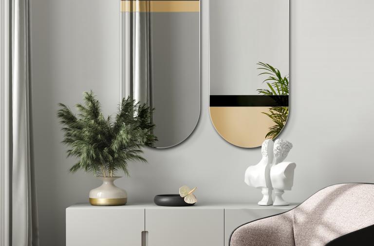 Dekoracyjne lustra polskiej marki GieraDesign