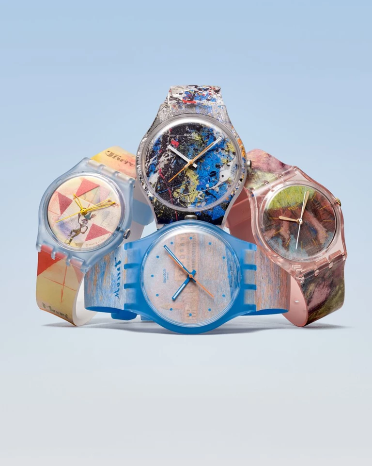 Swatch × Guggenheim – cztery zegarki inspirowane dziełami legendarnych artystów