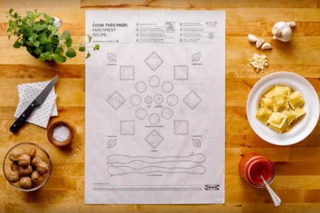 Posters using which you will cook dinner