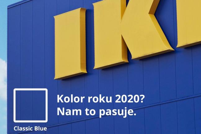 IKEA komentuje wybór koloru roku Pantone