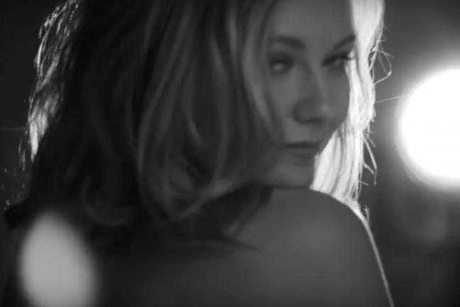 Kirsten Dunst in the Calvin Klein campaign