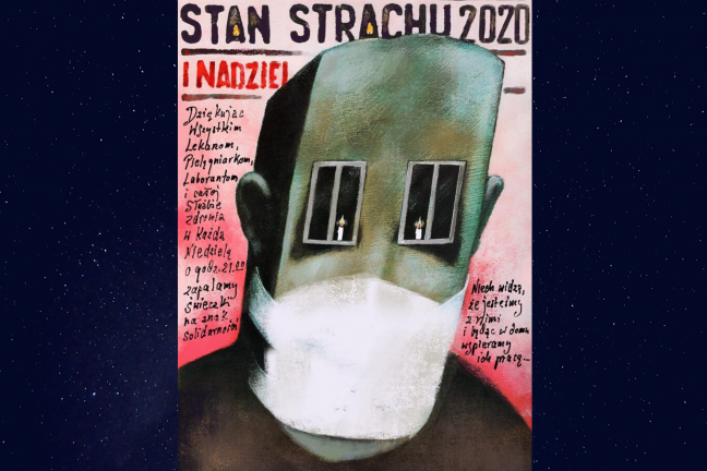 Strach i nadzieja na odświeżonym plakacie Andrzeja Pągowskiego 