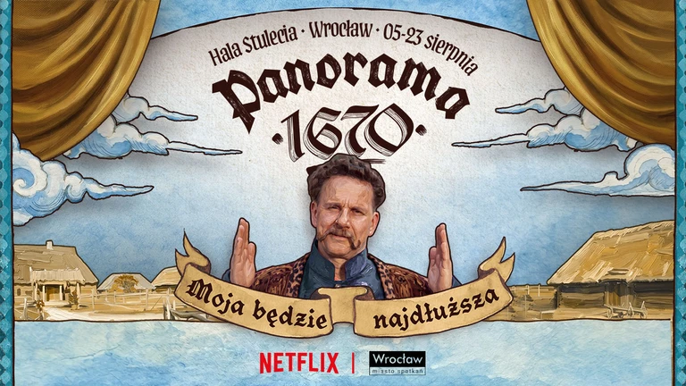We Wrocławiu powstała panorama serialu „1670”. Jest dłuższa od Panoramy Racławickiej