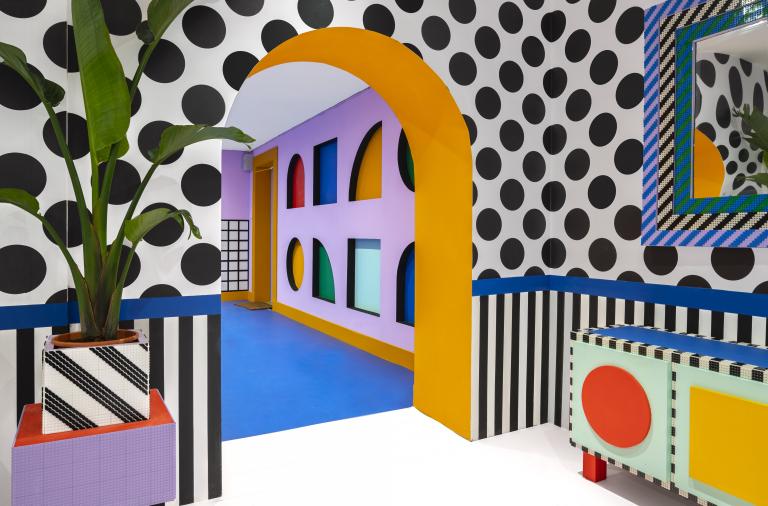 Camille Walala prezentuje dom z Lego