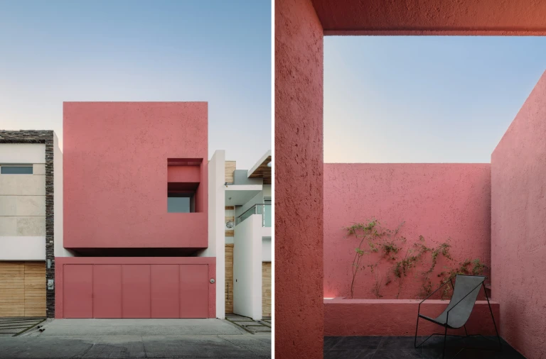 Królestwo różu w Meksyku. Ten monochromatyczny dom to pochwała minimalizmu