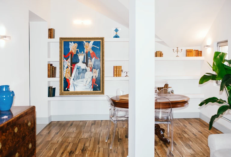 Ca’ Mnemosyne. Architektoniczna opowieść w mediolańskim dupleksie