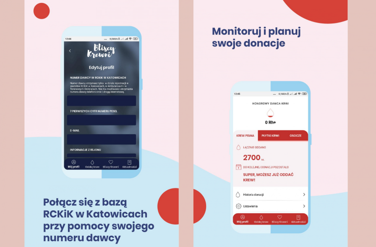 Aplikacja Centrum Krwiodawstwa i Krwiolecznictwa już dostępna!