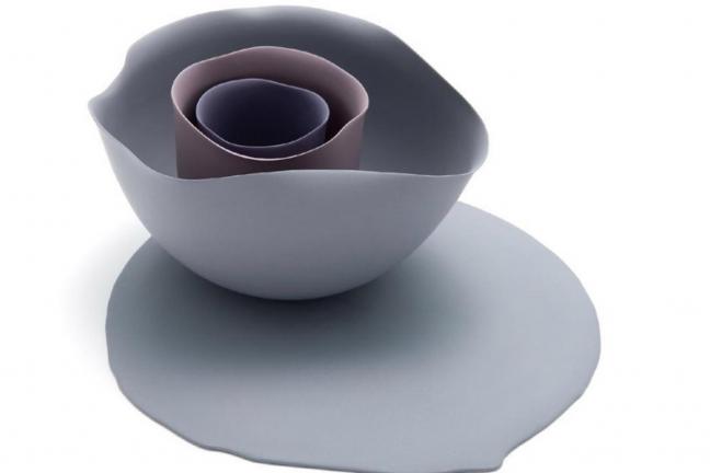 Ceramika inspirowana obrazami Georgii O'Keeffe