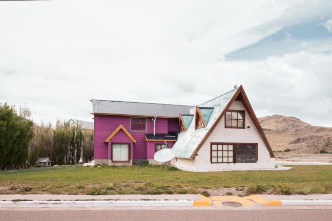 Lonely houses in Patagonia