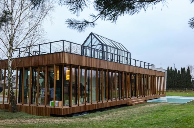 Dizajnerskie Biuro Sprzedaży Osiedla GAIA PARK w Konstancinie już otwarte