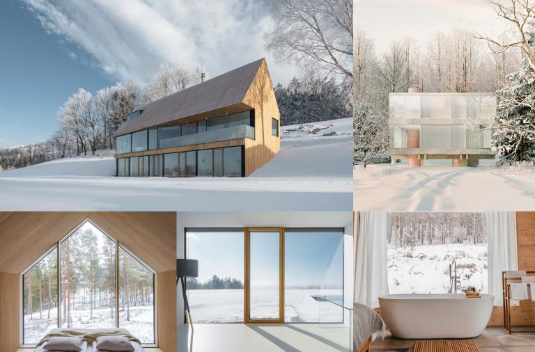 Winter Wonderland, czyli niesamowite budynki na tle zimowego krajobrazu
