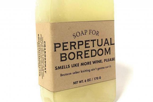 Soap with message