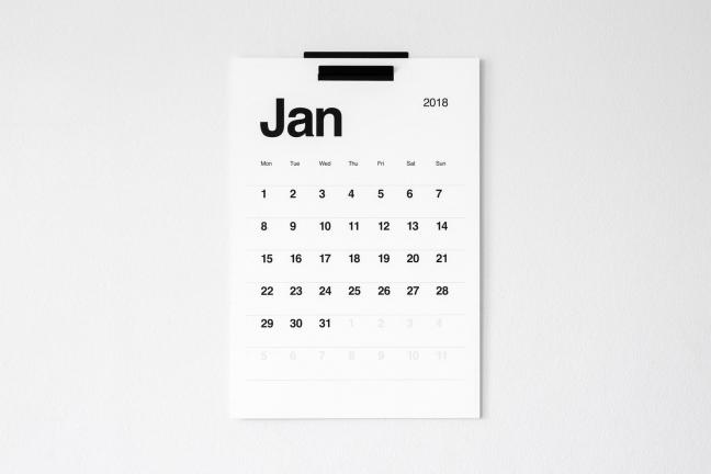 Just a calendar