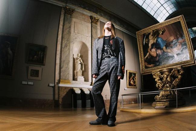 Virgil Abloh created a collection inspired by the art of Leonardo da Vinci