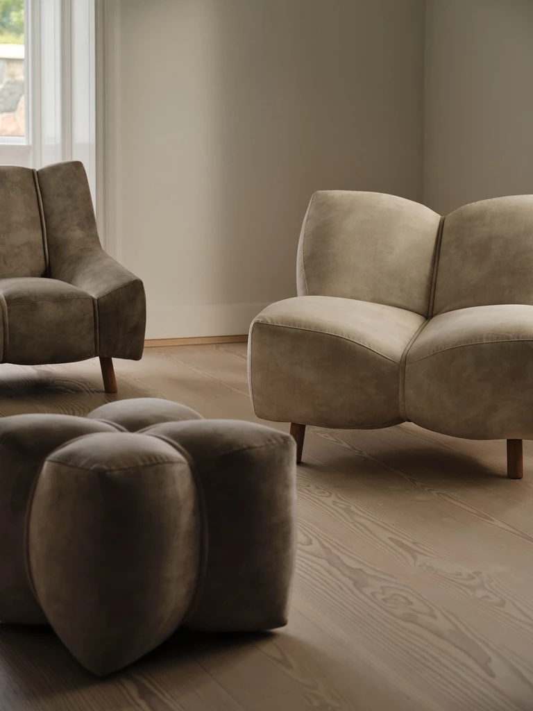 BoConcept i Bjarke Ingels Group stworzyli nowy, rzeźbiarski fotel