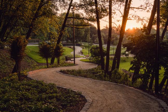 Deweloper zrealizował ogólnodostępny park w Gdańsku