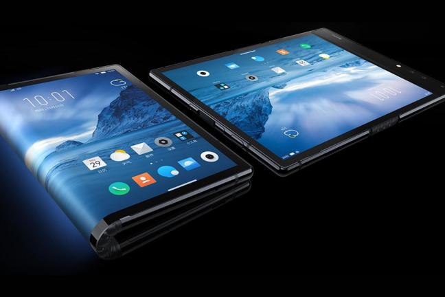 The first folding phone world. And this is not Samsung!