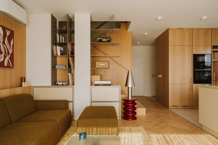 112 metrów w stylu modern mid century na przedmieściach Wrocławia