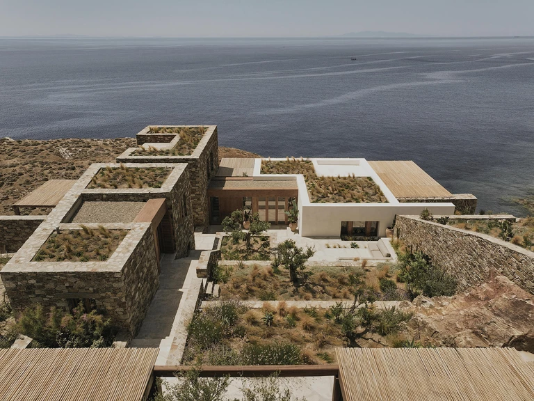 Współczesna interpretacja cykladzkiej wioski