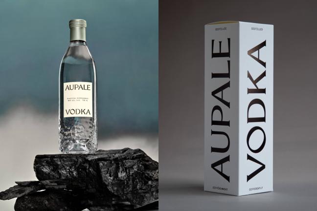 Minimalistic visual identification of vodka