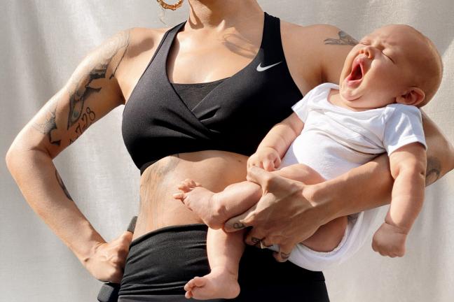 The first Nike collection for expectant mothers