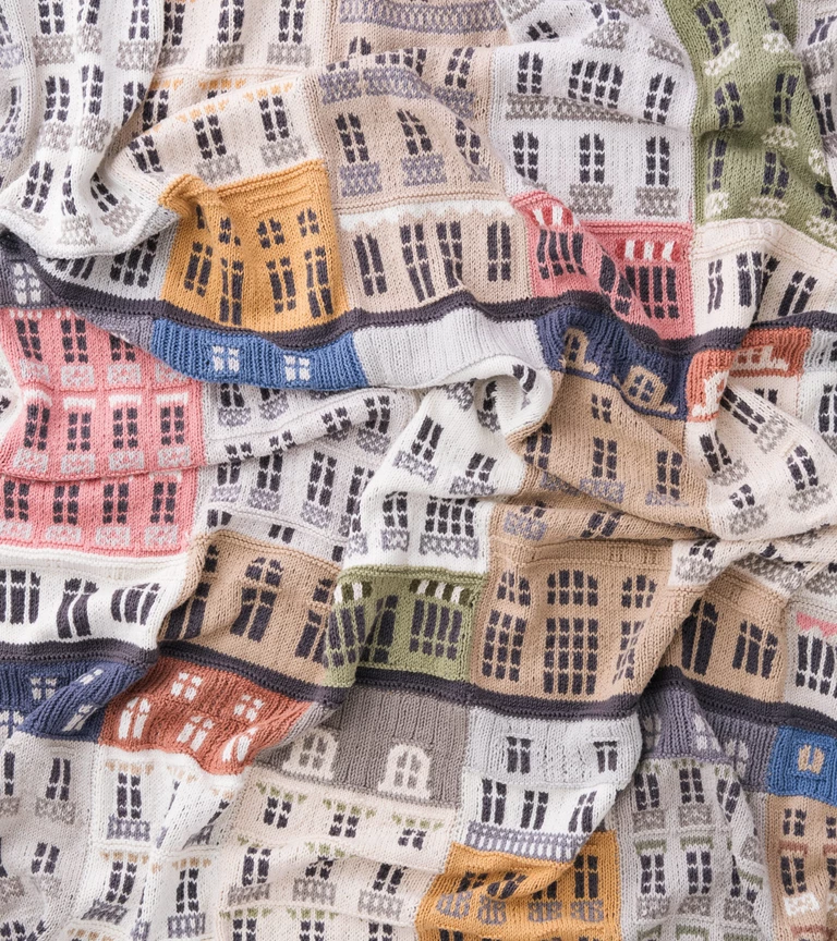 Miasta z włóczki - mięciutki album od Boy Knits World