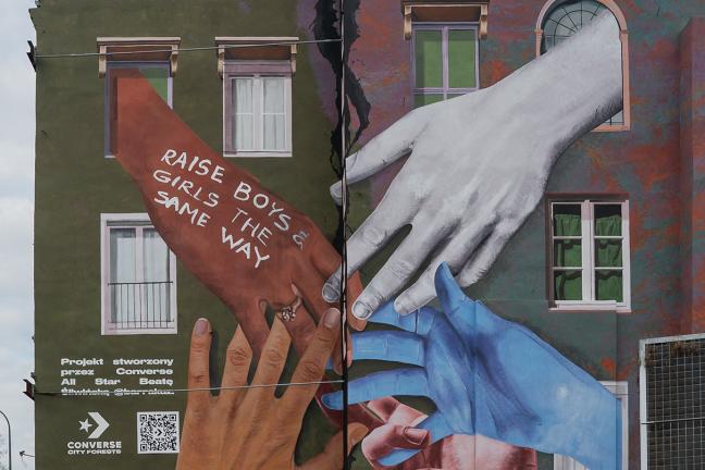 Kolejne murale Converse w ramach kampanii City Forest