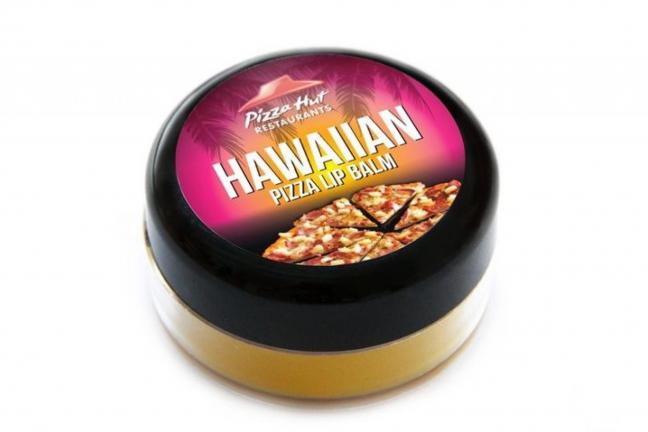 Hawaiian-style pizza lipbalm