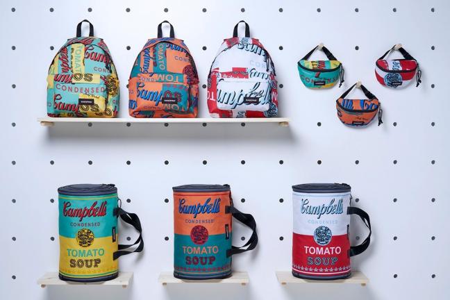 Eastpack collection inspired by Andy Warhol