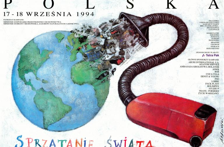 „Morze ryb, czy morze śmieci” - Andrzej Pągowski dla akcji Sprzątanie świata