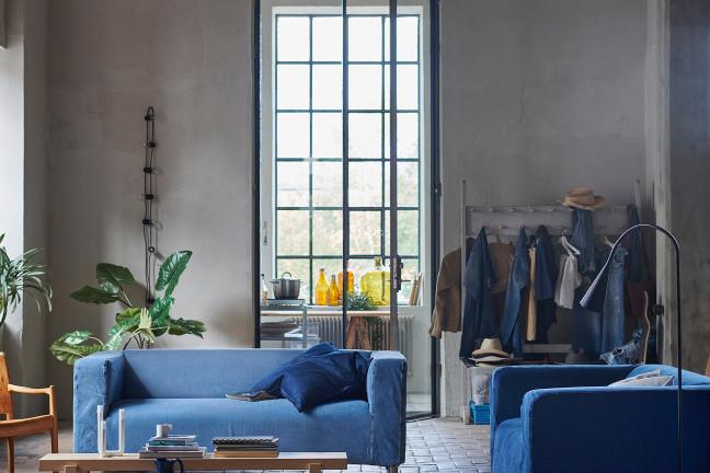 IKEA tworzy pokrowce na kanapy ze starych jeansów