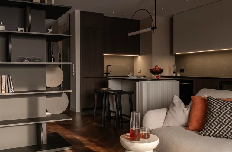 Męska odsłona minimalizmu. Warszawski apartament od AZ Studio