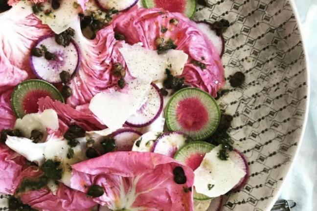 Pink lettuce raises Instagram
